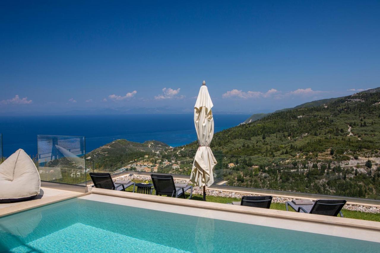 Inorato - Luxury Villa With Private Swimming Pool Kalamítsi المظهر الخارجي الصورة